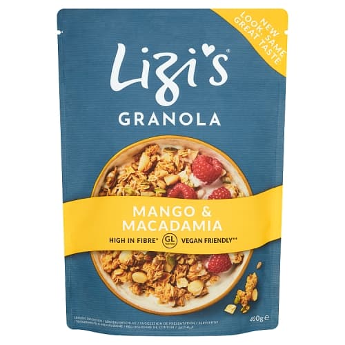 Lizi’s Granola Mango & Macadamia 400g