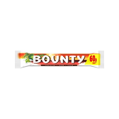 Bounty Coconut Dark Chocolate £0.60 PMP Duo Bar 57g