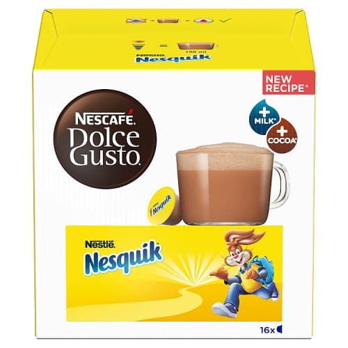Nescafe Dolce Gusto Nesquik Hot Chocolate Pods x 16