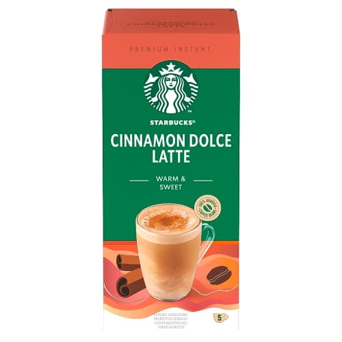 Starbucks Premium Instant Cinnamon Dolce Latte 5 x 23.5g (117.5g)
