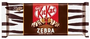 KIT KAT 4F Finger Box Zebra Dark & White 27×41.5g
