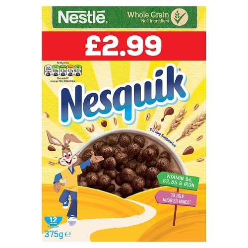 NESQUIK 375g £2.99 PM