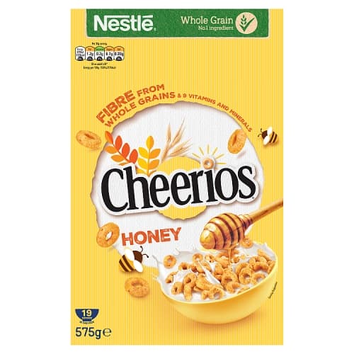 Nestle Cheerios Honey Cereal 575g