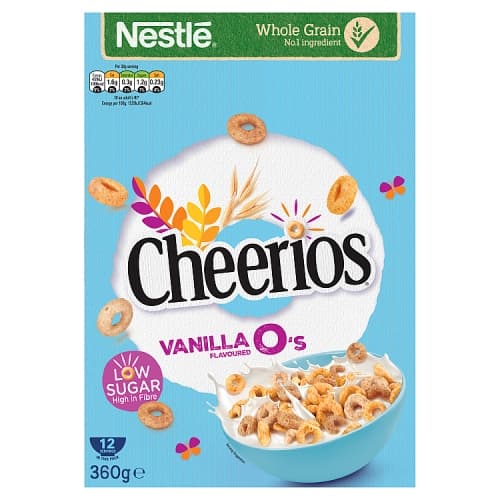 Nestle Cheerios Vanilla Cereal 360g
