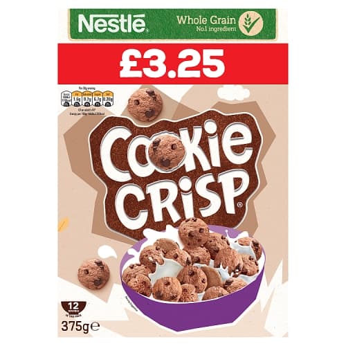 COOKIE CRISP 375g £3.25PM