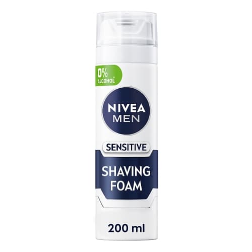 Sensitive 0% Alcohol Shaving Foam 200ml