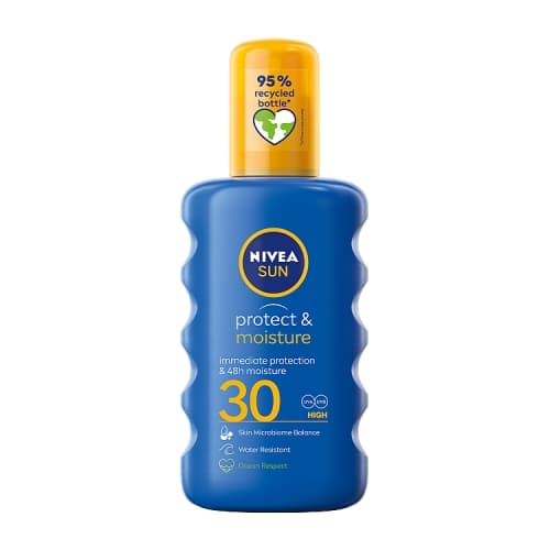 NIVEA SUN Protect & Moisture Sunscreen Spray SPF 30 200ml