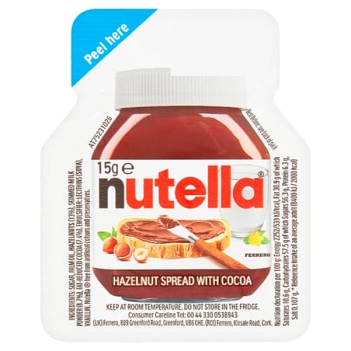 nutella Hazelnut Spread with Cocoa 15g