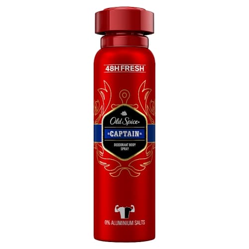 Old Spice Captain Deodorant Body Spray For Men 150ml.