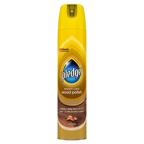 Pledge Expert Wood Care Polish Aerosol Classic 250ml.