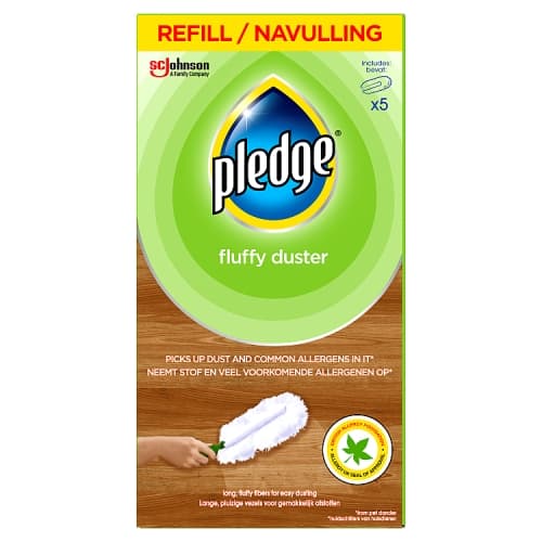 Pledge Dust It Fluffy Duster Refill 5 Pack.
