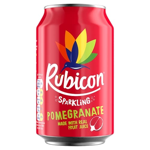 Rubicon Sparkling Pomegranate Juice Soft Drink 330ml