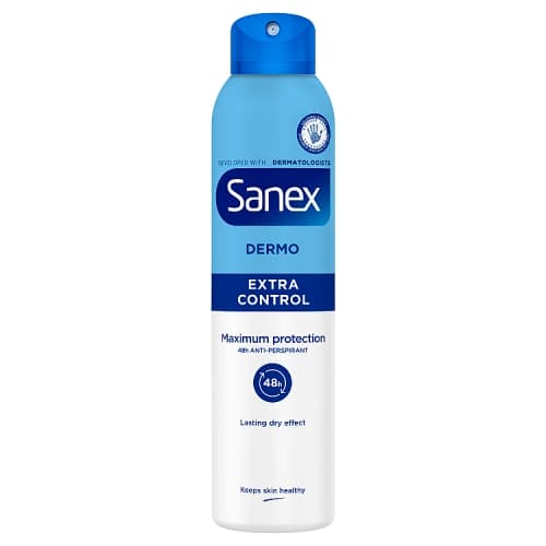 Sanex Dermo Extra Control Antiperspirant Spray 250ml.