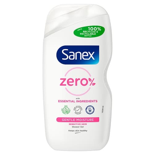 Sanex Zero % Sensitive Skin Shower Gel 450ml.