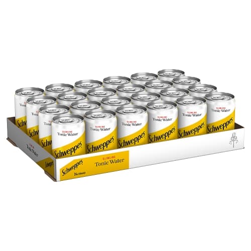 Schweppes Slimline Tonic Water 24x150ml.
