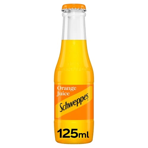 Schweppes Orange Juice 24x125ml.