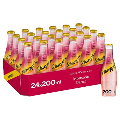Schweppes Watermelon Melon Soda 24x200ml.