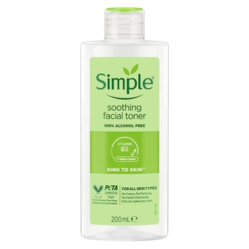 Simple Kind to Skin Facial Toner Soothing 200ml.