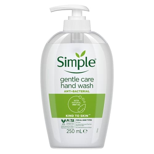 Simple Kind to Skin Handwash Gentle Care 250ml.