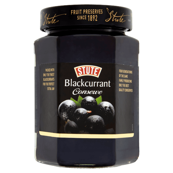 Stute Blackcurrant Extra Jam 340g