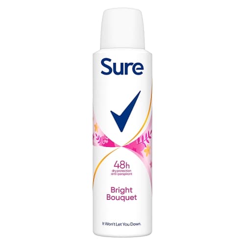 Sure Anti-perspirant Aerosol Bright Bouquet 150ml