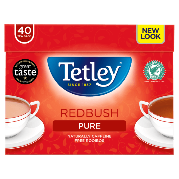 Tetley Redbush Tea Bags x40.