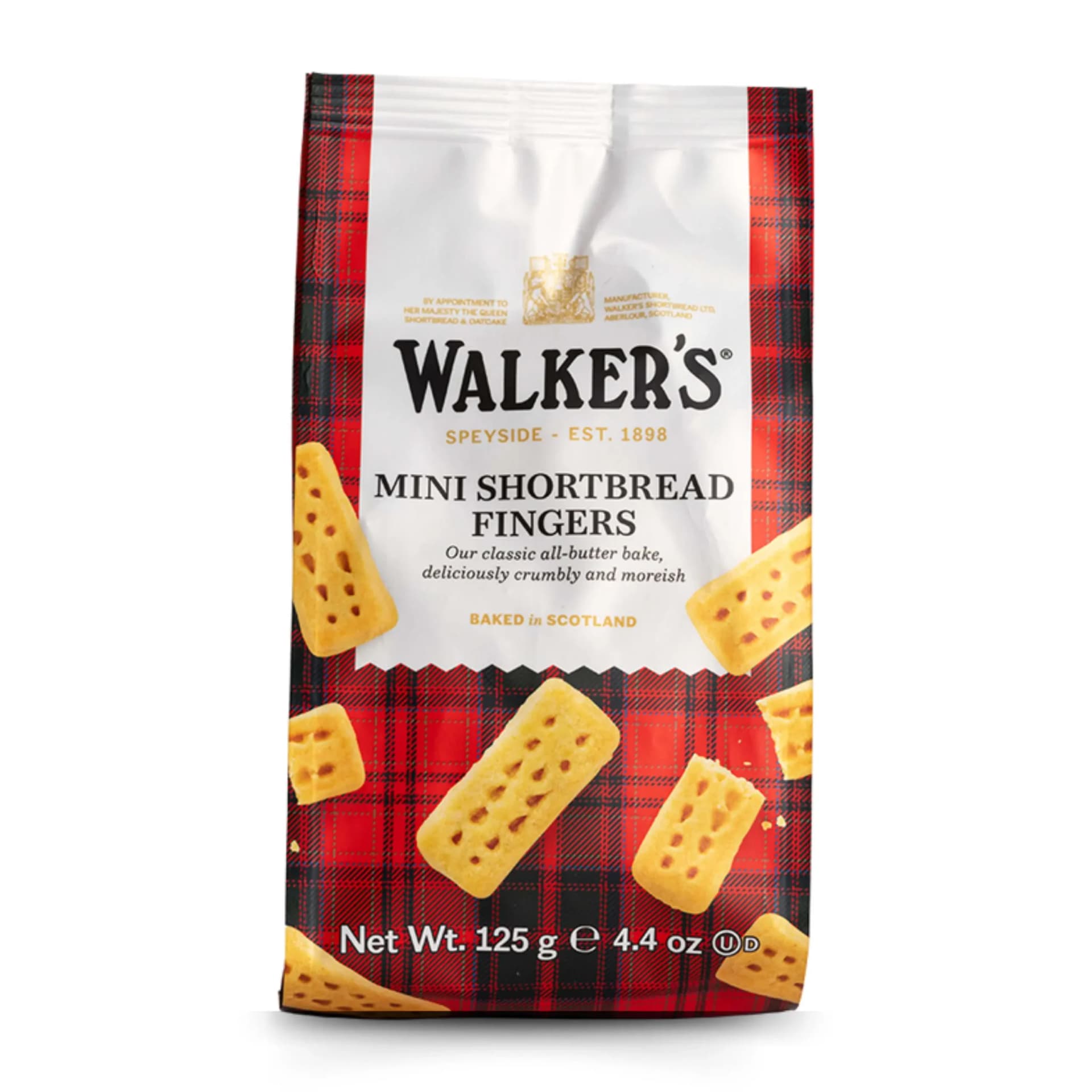 Walkers Mini Shortbread Fingers Bag