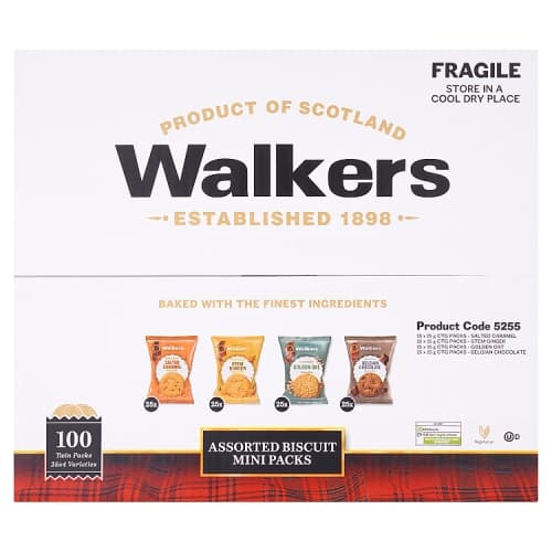 Walkers Assorted Biscuit Mini Packs