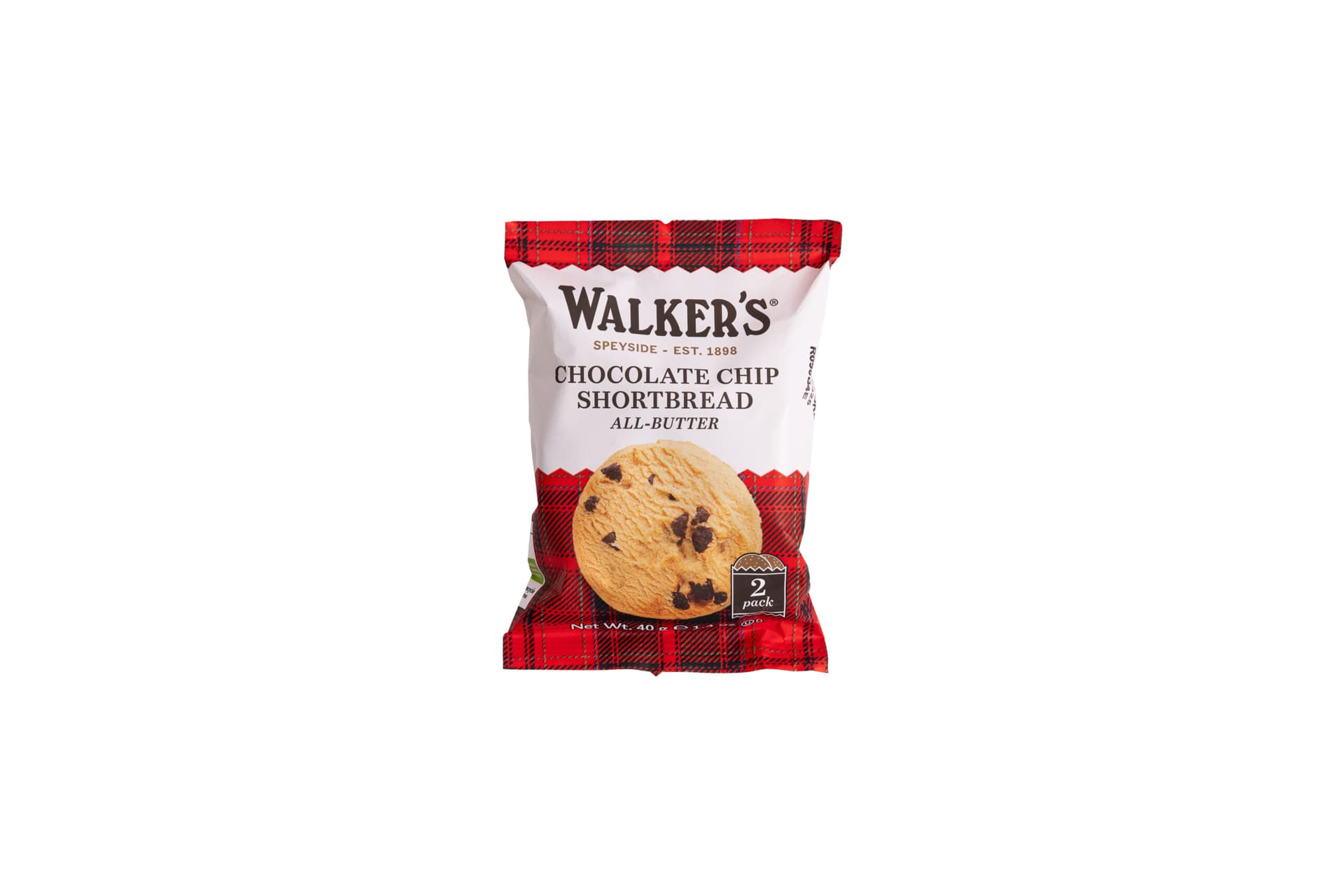 Walkers Chocolate Chip Shortbread 40g