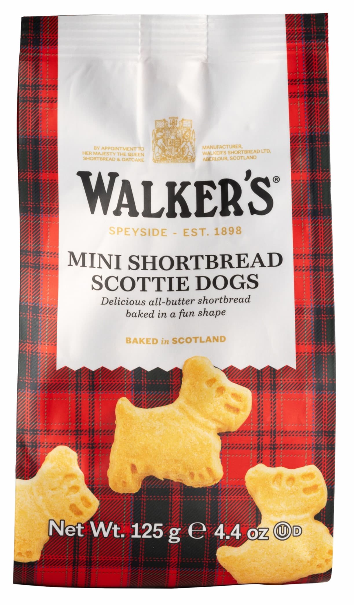 Mini Scottie Dogs Shortbread Bag.