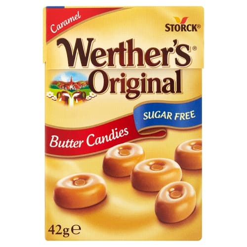 Werther’s Original Sugar Free Caramel Butter Candies 42g