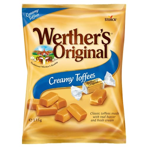 Werther’s Original Creamy Toffees 135g