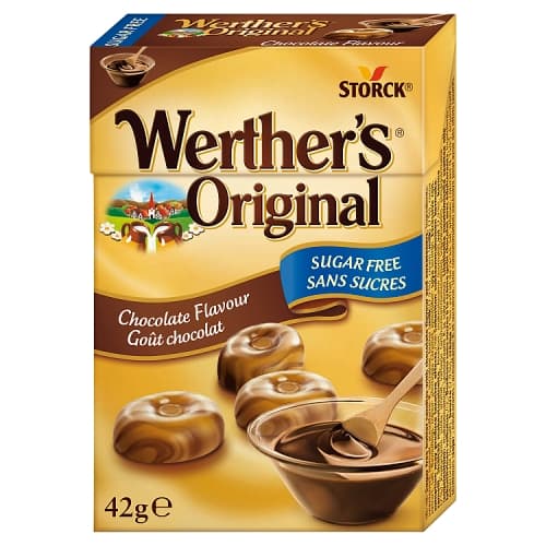 Werther’s Original Sugar Free Chocolate Flavour 42g
