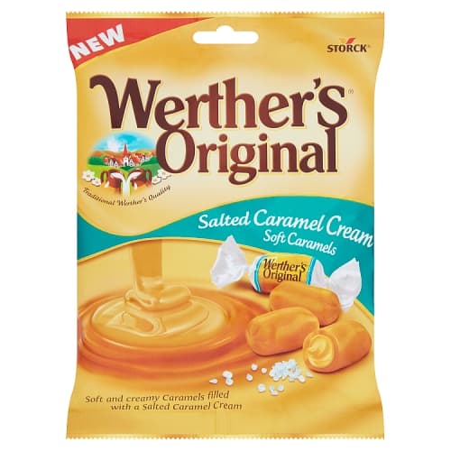 Werther’s Original Salted Caramel Cream Soft Caramels 125g