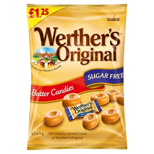 Werther’s Original Sugar Free Butter Candies 65g